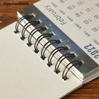 Openwatere 2022 Mini Desk Calendar Office of the Annual Agenda Organizer Decoration PH