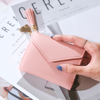 Wallet Women's Short Style Multiple Card Slots Women's Small Wallet Mini Student Wallet Fashion Coin Purse Clutch Bag Wallet