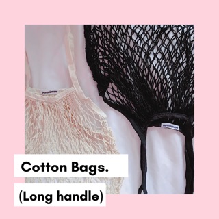 Organic Cotton String Bag (Long Handle / Short Handle) (1)