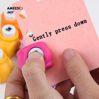 COD!!!Ameesi 1Pc Mini Scrapbook Punch Handmade Cutter Printing DIY Paper Hole Puncher Shape (6)