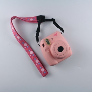 Camera Strap for Fujifilm Instax Mini | Snow Flakes (2)
