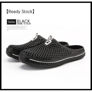 【Ready Stock】2019 new summer men's sandals, stylish non-slip wearable casual jelly shoes-731