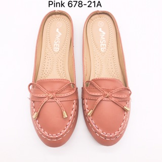 Fashion loafers mules flat shoes half shoes #678-21A (1)