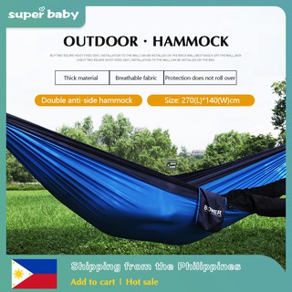 【CODSpot】Sports Travel Camping Hiking Hammock hammock duyan Duyan Double outdoor portable hammock