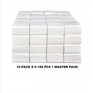 MASTER PACK (8pcs per bandle) Tissue Office,Toilet Paper,Facial Tissue ,Table Tissue 8 Bundle