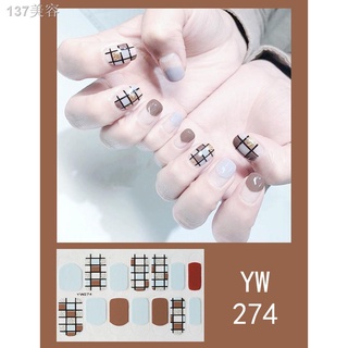 ✐﹊[More 8pesos in shop]ZL14 3D Finger Nail Sticker Nail Art DIY False Nails Manicure Waterproof