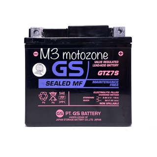 GS GTZ7S Sealed MF Battery Raider 150