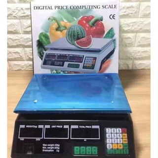 Food Meat Produce Weigh Digital Price Computing Scales
