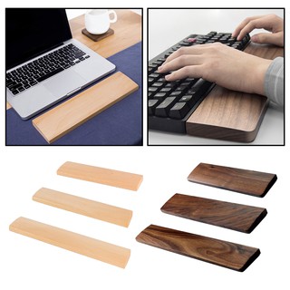 [KOOLSOO] Computer Keyboard Holder Wooden Hand Pad Wrist Rest Palm Rest