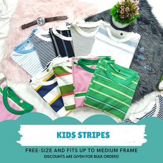 [AC Trends.] Fashion High Quality Striped Tees for Kids