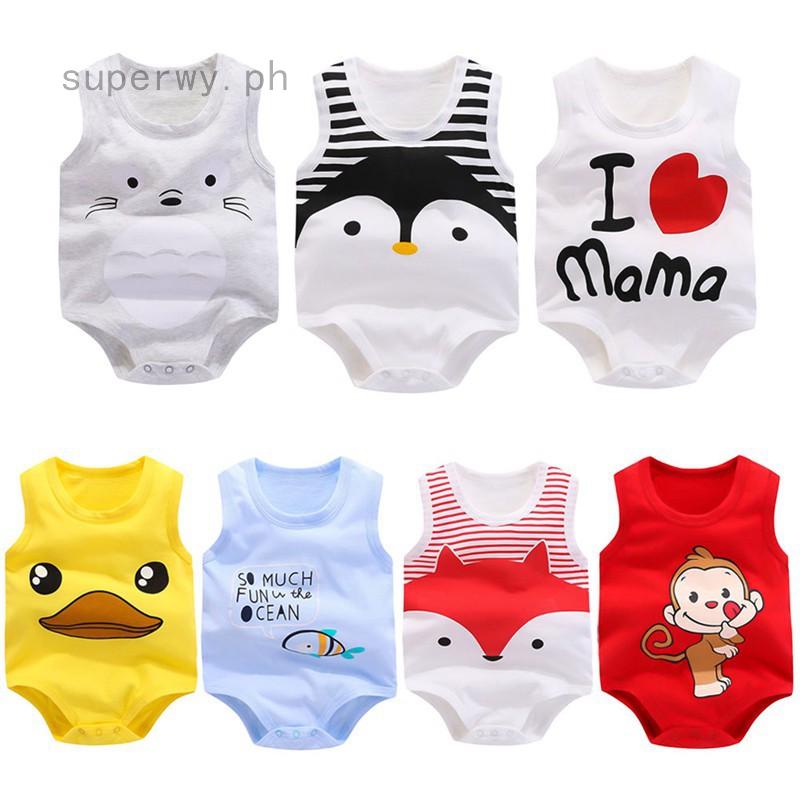 Kids Baby Girl Boy Bodysuit Romper Jumpsuit Clothes Outfits