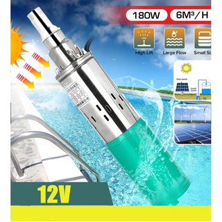 12V 30M Lift Max Flow 3M3/H Submersible Water Pump Solar Energy Deep Well Pump