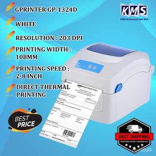 Gprinter GP-1324D Thermal Printer Waybill Barcode Shipping Label Consignment Note Printer For Post R