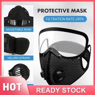 Ready Face mask with Shield 2 in 1 Anti-Fog Mask Dustproof Riding Face Mask Cover Riding Face Mask Cover JOTARO