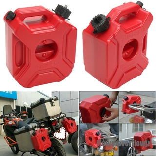 [HotFOJR] Motorcycle 3L Portable Jerry Can Gas Plastic Car Fuel Tank Petrol ATV UTV Gokart