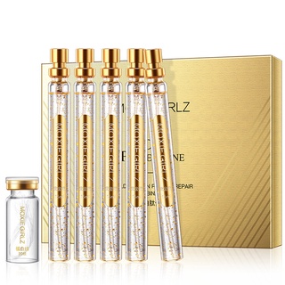 【recommended】Gold Protein Peptide Essence Set Collagen Line+24k Gold Essence Liquid Hydrating Moistu