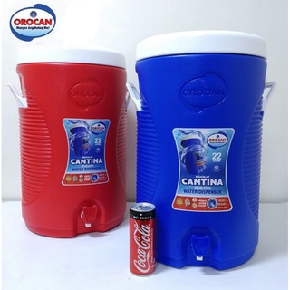 Orocan Cantina Insulated Water Dispenser Coleman Water Jug Cooler 22L