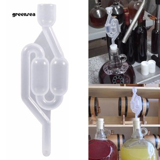 Greensea_One Way Exhaust Check Valve Water Sealed Home Brew Wine Fermentation Airlock
