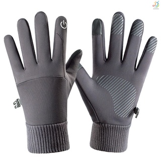 Winter Warm Gloves Fleece Windproof Waterproof Touchscreen Sports Cycling Skiing Bicycle Outdoor Work Gloves