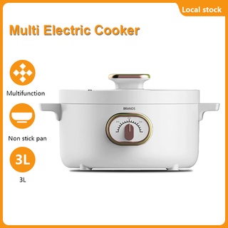 3L Multi Cooker Multifunctional Electric Pot Electric Hot Pot Home Non-stick Skillet Electric Cooker (1)