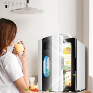 ℡❀Car Refrigerator Small Refrigerator mini 10L Refrigerator Student Dormitory Office Car Home Portab