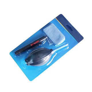 【Local Stock】✲♗▣Camera Cleaning Lens Brush Air Blower Wipes Clean Cloth kit