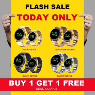 Casio Smart Digital Couple Watches Colorful Touch Screen 3ATM Waterproof Watch Unisex