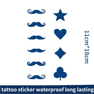 【MINE】 Temporary Magic Tattoo Sticker Waterproof long lasting Fashion Minimalist Ready Stock