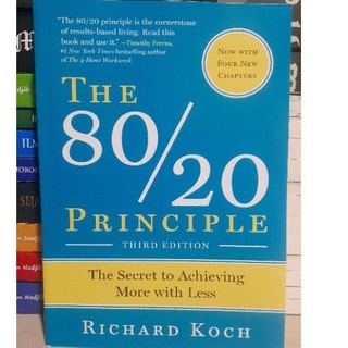 The 80/20 Principle by Richard Koch in English Soft Cover Book for Adult