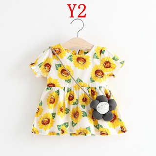 [presale]Raya Discount! Summer Baby Girl Retro Cotton T-shirt Blouse Sweater