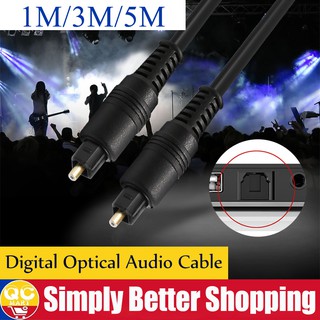 Digital Optical Audio Cable Toslink Male for SOUND BAR BluRay Player CD DVD 1m 2m 3m 5m