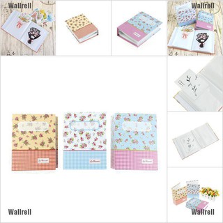 【Jualan spot】 Wallrell Delicate 4R 6" Photo Album 100Inserted Photos Case Picture Collection Photo H