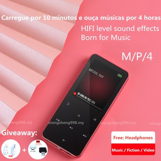 MP3 MP4 Walkman Bluetooth MP4 touch screen Student-specific Recorder Built-in capacity MP3 player Po