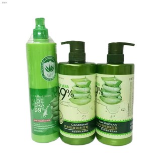 ﺴ□2 in 1 set Aloe Vera shampoo 1.2ml and Aloe Vera conditioner 700ml