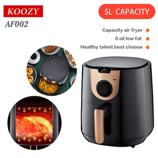 Koozy air fryer 5L air fryer household multi-function Electric steamer instead of Oven AF002