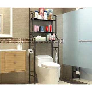 Simple European Style Bathroom Organization Toilet rack