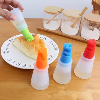 Portable BBQ Silicone Kitchen Oil Brush High Temperature Bakeware Tool