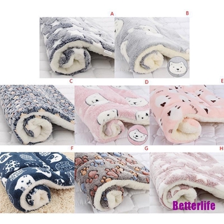 【hot sale】Dog Bed Pet Cushion Blanket Soft Fleece Cat Cushion Puppy Sofa Mat Pads winter