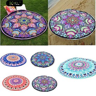 Kiel Mandala Tapestry Summer Beach Towel Hippie Picnic Blanket Yoga Throw Mat