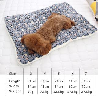 Pet Soft Fleece Blanket Bed Mat for Puppy Cat Sofa Cushion Dogmall (2)