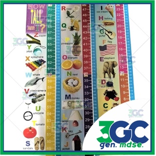 Height chart up to 72 inches Measure your child’s growth with this chart