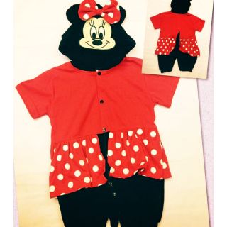 Baby Overall Costume Minnie Mouse