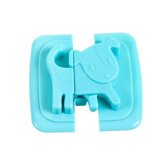 4 Colours Flexiable Drawer Dresser Fridge Closet Clock Baby Safety Latches Childproof Cabinet Locks (4)