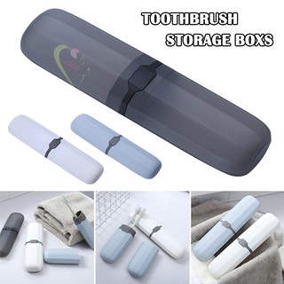 【COD】Travel Toothbrush Case Stretchable Toothpaste Holder Container Anti Bacterial Adjustable Box @PH