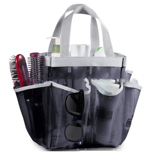 【Loveinhouse】Shower Caddy Tote Quick Dry Bathroom Organizer Bag Portable Toiletries Storage Bags