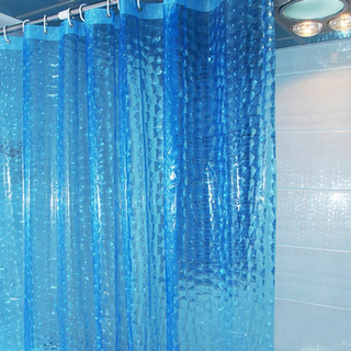 1.8*1.8m Moldproof Waterproof 3D Thickened Bathroom Bath Shower Curtain (1)
