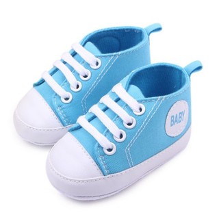 Baby Sneakers Soft Sole Non-slip Crib Canvas Shoes (6)