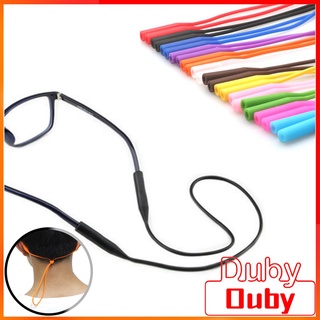 ☄Candy Color Elastic Silicone Eyeglasses Straps Sunglasses Chain Sports Anti-Slip String Glasses Rop