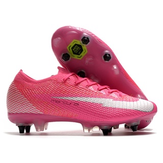 ☃❈Nike Mercurial Vapor 13 Elite SG-PRO AC Men's football shoes,Knitted waterproof soccer shoes
