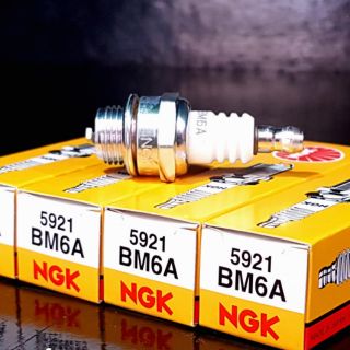 NGK STANDARD SPARK PLUGS BM6A FOR CJ8 GRASS CUTTER, SMALL ENGINE (1 PC.)